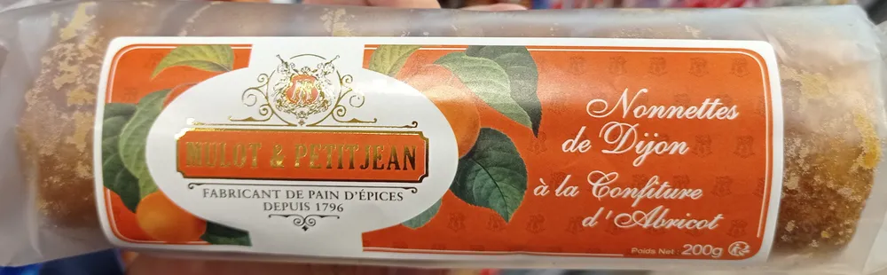 Nonnettes de Dijon fourrées à la confiture d'abricot