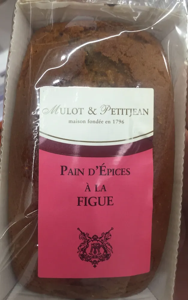 Pain d'épices à la Figue