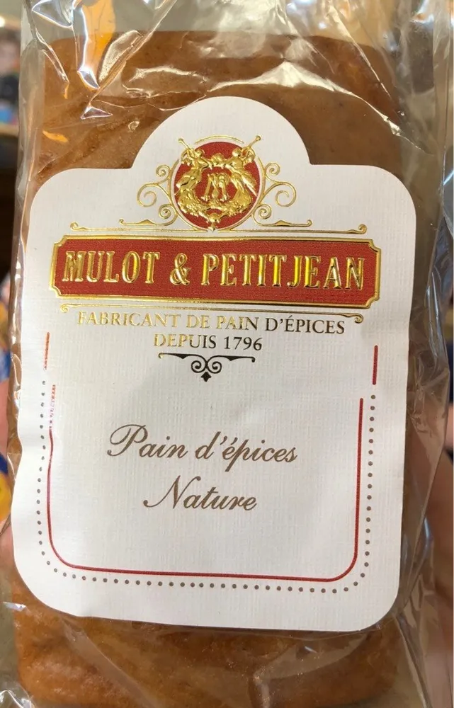 Pain d'épices nature