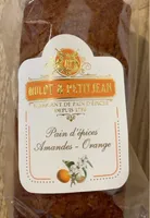 Pain d’epices Amanded-Oranges
