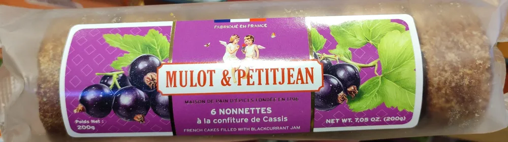 Nonnettes de Dijon à la Confiture de Cassis