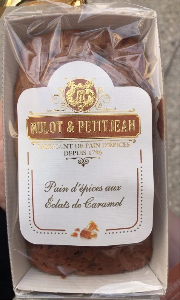 Pain d’epices aux eclats de Caramel
