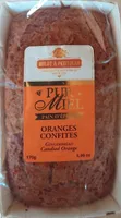 Pain d'épices pur miel aux oranges confites