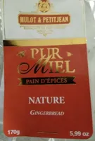 Pain d'épices pur miel