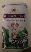 10 mini-nonnettes de Dijon Cassis