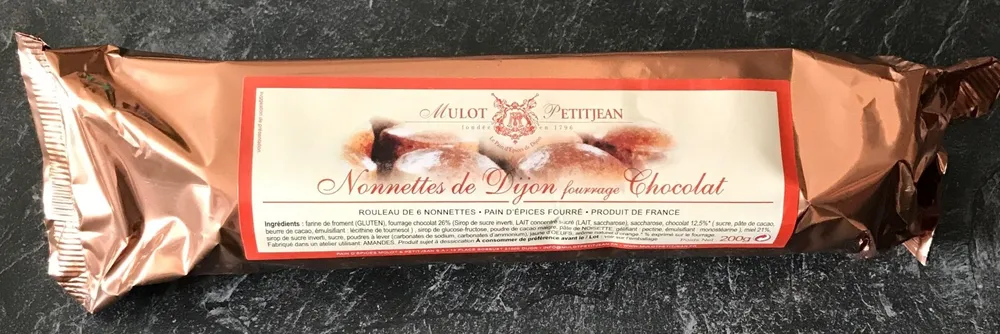 Nonnettes de Dijon fourrage Chocolat