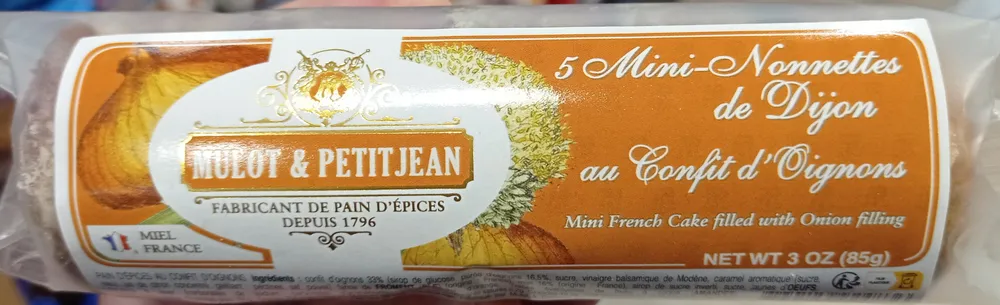 5 Mini-nonnettes de Dijon