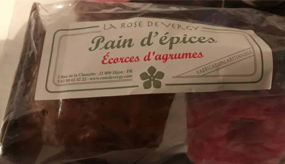 Pain d’epices Ecorses d’agrumes
