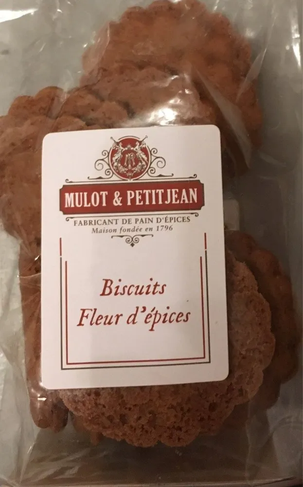 Biscuit fleurs d'epices