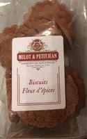Biscuit fleurs d'epices