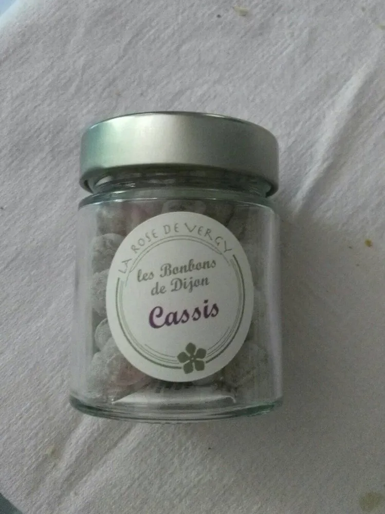 Bonbon cassis