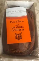 Pain d'épices aux oranges confites