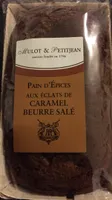 Pain d'épices aux eclats de caramel beurre sale