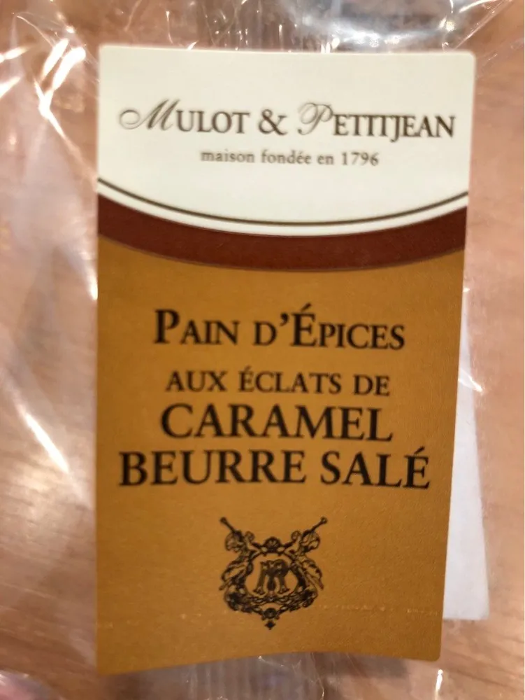 Mini pain d'épices aux éclats de caramel beurre salé