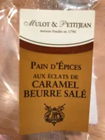 Mini pain d'épices aux éclats de caramel beurre salé
