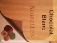 Chocolat blanc noisette