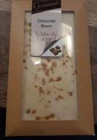 Chocolat blanc eclats de caramel