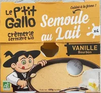 Semoule au lait