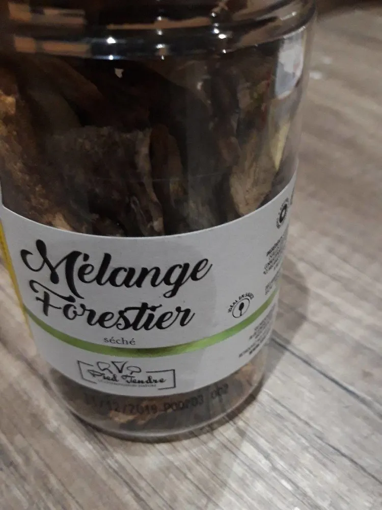 Mélange forestier séché
