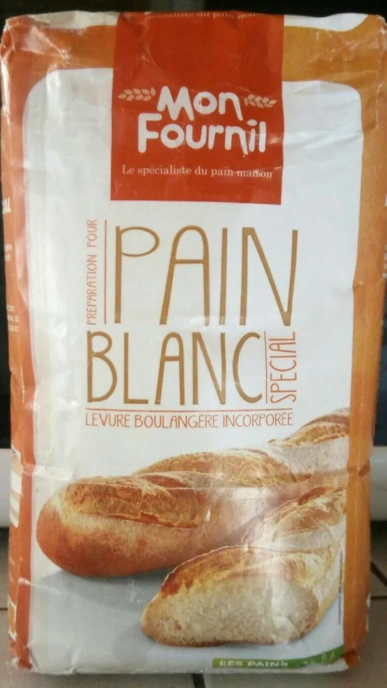 Préparation pour pain blanc spécial