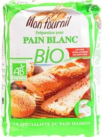 Préparation Pour Pain Blanc, Bio, 1 Kilo, Marque Mon Fournil