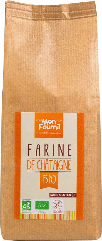 Farine de châtaigne bio sans gluten
