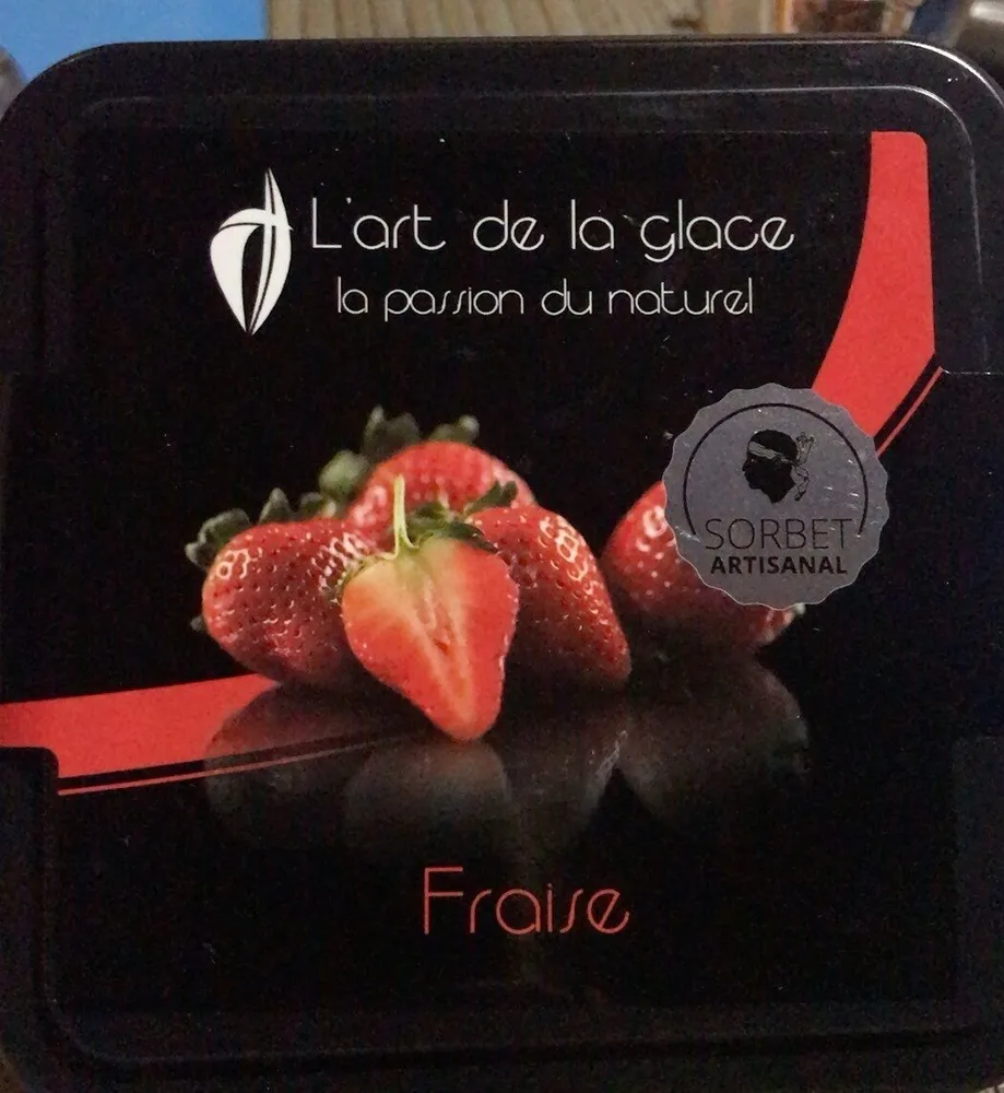 Sorbet fraise