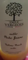 Nectar de pêche jaune