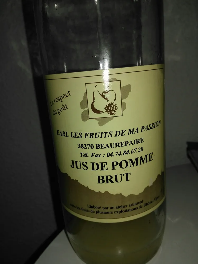Jus de pomme tentation