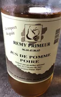 Jus de pomme poire