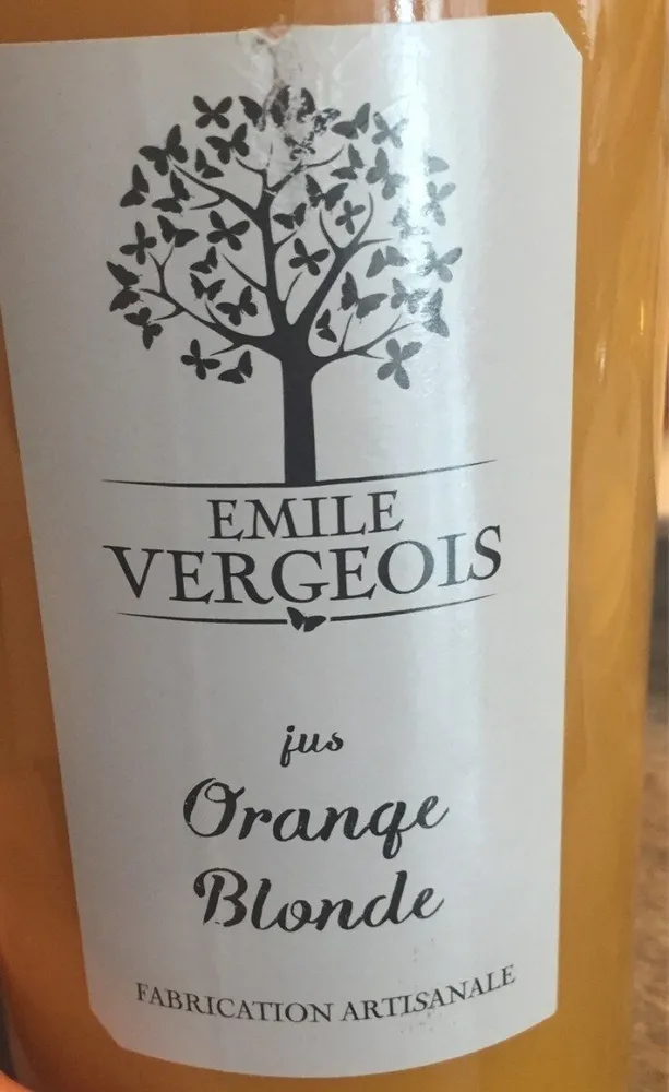 Jus d'orange