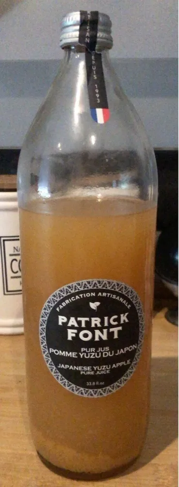 Pur jus Pomme Yuzu du Japon