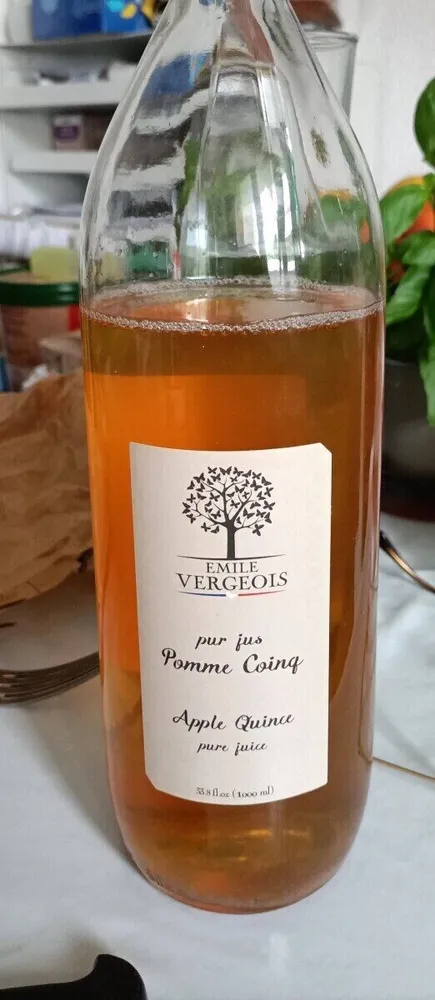 Pur jus pomme coing