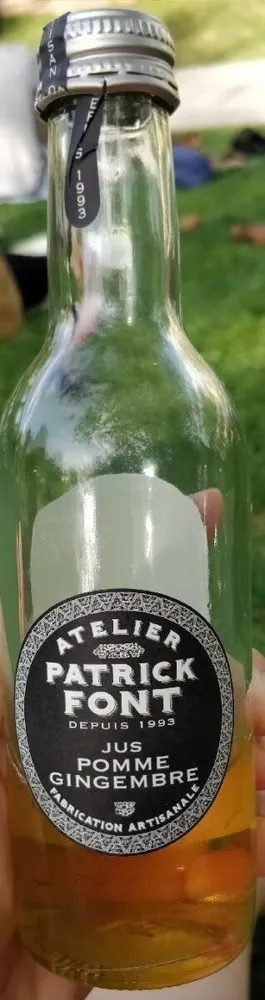 Jus pomme gingembre