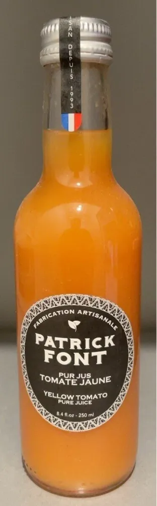 pur jus Tomate jaune