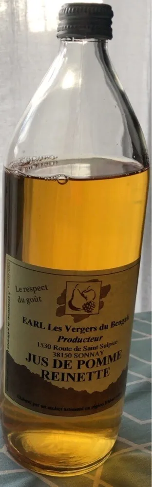 Jus de pomme reinette