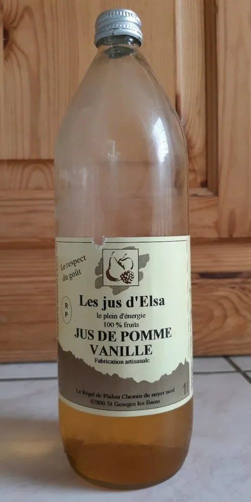 JUS DE POMME VANILLE