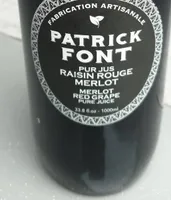 Pur jus raisin rouge merlot