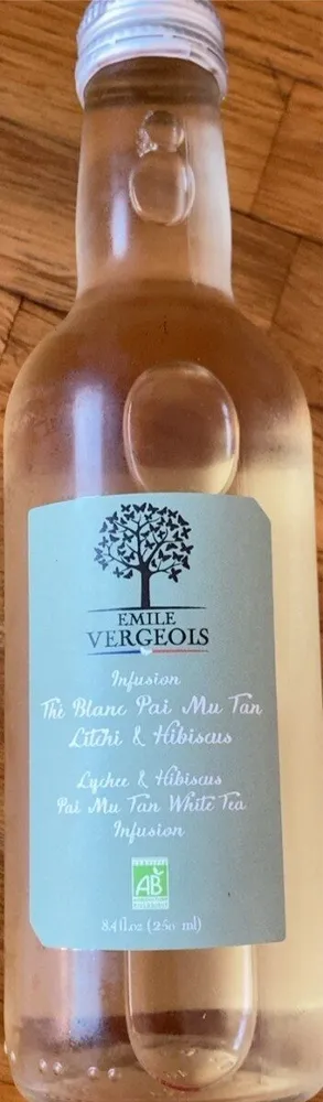 Infusion Thé blanc Pai Mu Tan Litchi & Hibiscus