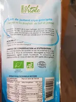 Lait de jument cryo-précipité