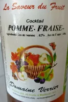 Cocktail pomme fraise