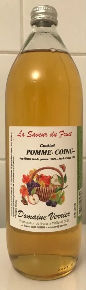Coktail Pomme Coing