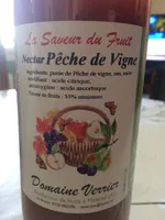 Nectar de pêche de vigne