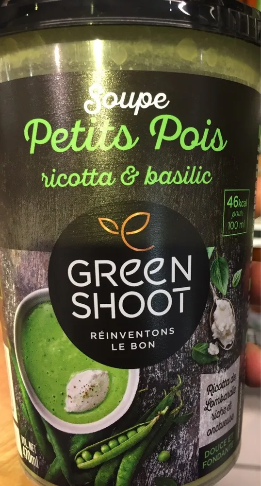 Petits Pois - Ricotta & Basilic