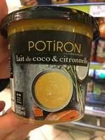 Potiron lait de coco et citronnelle