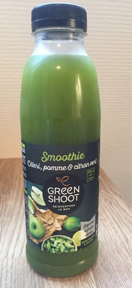 Smoothie Céleri, Pomme et Citron Vert