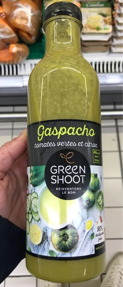 Gaspacho tomates vertes et citrons