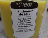 Soupe de légumes. Lendemain de fête.