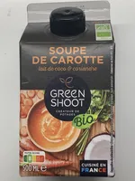 Soupe de carotte, lait de coco & coriandre
