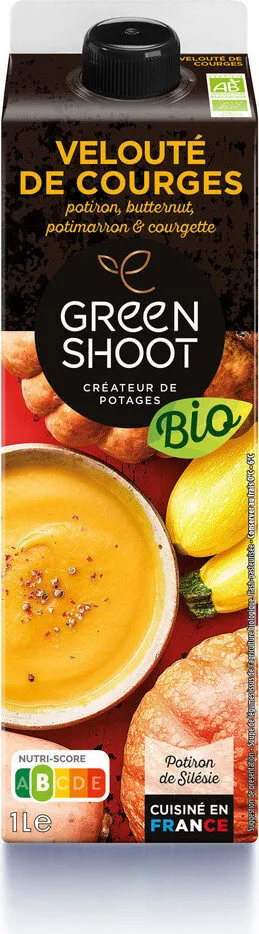 VELOUTÉ DE COURGES BIO